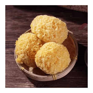 เห็ดหิมะแห้งเกรดพรีเมียม Tremella fuciformis สำหรับทำขนมหวาน ซุป อาหารตุ๋น ตกแต่งอาหาร และจำหน่ายจำนวนมากจากเวียดนาม - Product Image 1