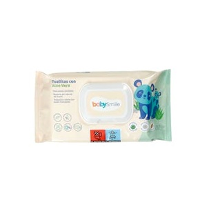 Lingettes BabySmile à l'aloe vera, 72 unités - Product Image 1