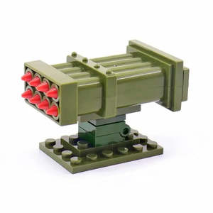 Juguete Militar LEGO, MISIL LANGAR, Figura de Acción, Bloques de Construcción de Dibujos Animados en Plástico ABS - Product Image 2