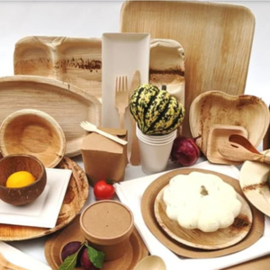 Assiettes jetables en bambou Areca de haute qualité 12 pouces/10 pouces/9 pouces/8 pouces/7 pouces/6 pouces/5 pouces pour usage intensif au supermarché d'anniversaire - Product Image 6