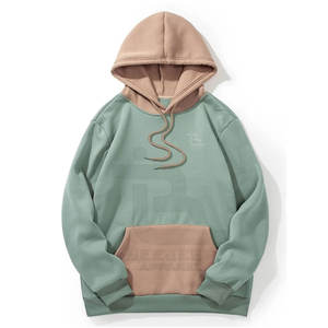 Sudaderas con Capucha para Hombre, Corte Regular, 100% Algodón, para Invierno, Color Sólido, Secado Rápido, Transpirables, con Capucha - Product Image 1