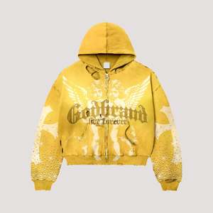 Sudadera con Capucha Personalizada Unisex para Hombre, con Pedrería, 460 Gsm, Gruesa, Desgastada, Extra Grande, Lavada al Ácido, con Letras Digitales de Invierno - Product Image 2