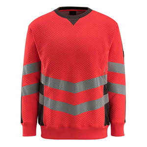 Sweatshirts de sécurité pour les travaux utilitaires, conçus pour les équipes de réparation, offrant chaleur, mobilité, durabilité, respirabilité, sweatshirts de travail - Product Image 1