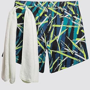 Pantalones cortos de playa ligeros y cómodos para hombre, cintura elástica, deportes atléticos informales al aire libre hechos en Pakistán por Dress Sports - Product Image 3