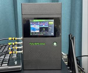 TVU RPS One ใหม่แกะกล่องพร้อมไมโครโฟนภายนอกแบบหมุนได้ 360 องศา โครงสร้างโลหะทนทาน - Product Image 1