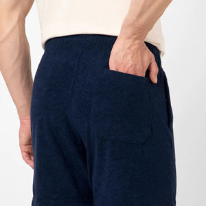 Pantalones cortos personalizados de 100% algodón para hombre, pantalones cortos personalizados con logotipo impreso en 3D con bolsillo lateral y trasero, pantalones cortos transpirables y cómodos para hombres - Product Image 6