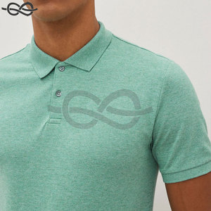 Camisa de golf informal de secado rápido de LICRA poliéster de alta calidad al por mayor de algodón ecológico bordado personalizado elegante - Product Image 4