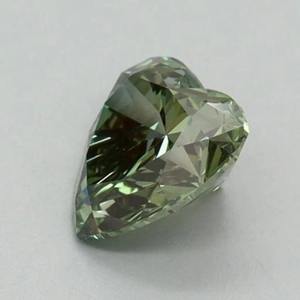 Vente flash : Diamant de laboratoire vert fantaisie taille cœur de 1,00 carat, certifié IGI, VS1, prix d'usine, fournisseur en gros, livraison mondiale - Product Image 4
