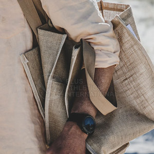 กระเป๋าช็อปปิ้งสำหรับผู้ชาย2024ปากีสถานทำจากผ้าปิดปากสั่งผลิตได้ความจุมากงานกลางแจ้ง - Product Image 5