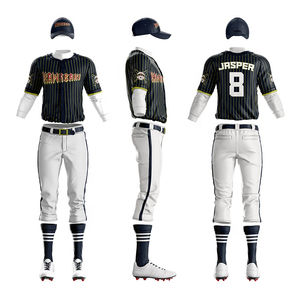 Haute Qualité Confortable Baseball Uniforme Nouveau Design Sportswear Kits Sublimation Complète Respirant Jersey Pantalon Plus La Taille Haute - Product Image 2