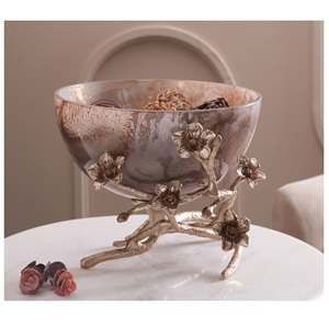 Cuenco para servir chocolate de diseño moderno hecho a mano acabado pulido de alta calidad Apto para lavavajillas para bodas y ocasiones especiales - Product Image 5