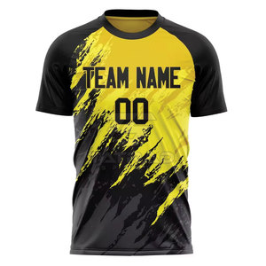 Maillot de football personnalisé imprimé, respirant, à séchage rapide, léger, 100% polyester, sublimation, pour homme adulte, fabriqué au Pakistan - Product Image 1
