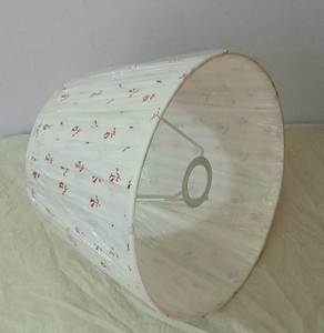 Luxury Linen block prints Fabric Softback with redspot Lamp Shades Light Covers <b>for</b> Bedroom Living Room <b>Desk</b> Lamp <b>Accessories</b> - Product Image 6