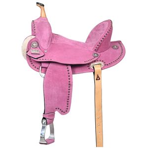 Sillines de Carreras de Caballos de alta calidad personalizadas 2024, sillín occidental profesional con estampado de moda - Product Image 4