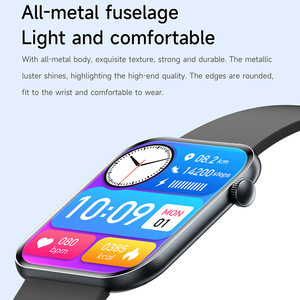 Reloj Inteligente KM90 Square con Pantalla AMOLED de 1.85 Pulgadas, Monitor de Actividad Física, Frecuencia Cardíaca, Presión Arterial, Monitor de Sueño, Reloj Despertador, Resistente al Agua IP68 - Product Image 4