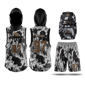 Paquete de uniforme de fútbol con bandera personalizada 7 en 7, sublimada uniforme de fútbol con bandera, uniforme de fútbol americano personalizado, ropa deportiva personalizada - Product Image 2