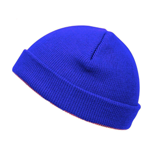 Bajo MOQ Top Trending Custom Winter Skull Caps Outdoor Thick Knit Beanie Cap Warm Soft Stretch Fit - Product Image 5
