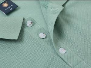 Vente en gros respirant évacuation de la sueur séchage rapide revers polo t-shirt de sport vierge conception de logo personnalisé imprimé broderie hommes - Product Image 3