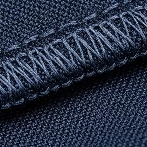 Etiquettes de vêtement principal en tissu tissé lavable Etiquettes de logo personnalisé en mélange de coton polyester Etiquettes de couture durables de marque de vêtements en tissu doux - Product Image 3