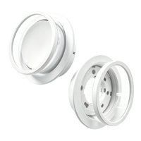 Spots de plafond modernes, downlights fixes, corps en aluminium, GX53, montage en surface, encastré, LED IP44, dimmable, couleur réglable