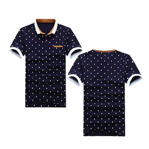 Mode New Business Polo Shirt T-shirt à manches courtes Vêtements décontractés pour hommes Logo de l'entreprise Imprimé Nom T-shirt - Product Image 4