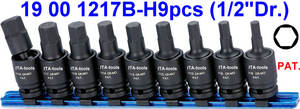 1/2" Dr. Impact <b>Universal</b> Car Accessories Hex Bit-<b>Socket</b> OEM DIY ITA Tools - Product Image 2