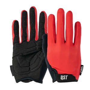 QST hommes gants de cyclisme à doigts complets imperméable printemps respirant course moto gants vélo gants écran tactile PU - Product Image 6