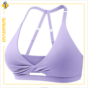 SAMAVIA High-Impact <b>Sports</b> <b>Bra</b> Breathable and Supportive Quality Lightweight Adjusted Strap <b>Sports</b> <b>Bra</b> for Adults - Product Image 1