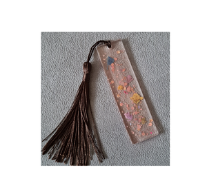 Fábrica de fabricación de marcapáginas de resina epoxi 2 sombras artesanía diseño brillante marcapáginas de resina de alta calidad - Product Image 5