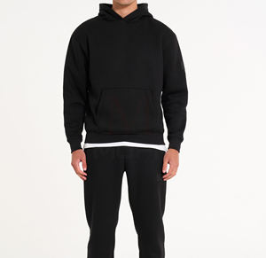 Sweat à capuche personnalisé 2024 Premium Pullover All-Color 100% Sweat-shirt élégant pour hommes et femmes Hiver Techniques teintes unies - Product Image 1