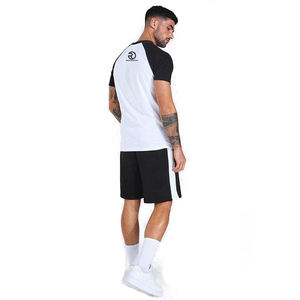 Survêtement de sport d'été à manches courtes pour hommes de haute qualité ensembles courts t-shirt et short imprimé personnalisé ensembles jumeaux pour hommes - Product Image 6
