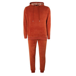 OEM Custom Streetwear Track Suits Manufacturer Cotton <b>Velour</b> <b>Tracksuits</b> <b>Men</b> - Product Image 3