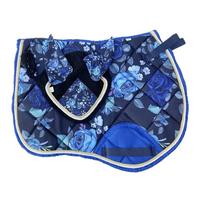 Ensemble de dressage OEM Premium 2024, nouveau modèle assorti, coussinets d'équitation en cordon rouge, rembourrage en polyester par sublimation, broderie personnalisée, selle