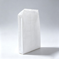 Sac en PE à valve inclinée personnalisé de 25 kg, faible émission de poussière, sans scellage manuel, emballage plastique industriel pour résine plastique