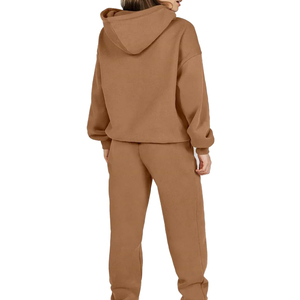 Conjuntos de Sudadera con Capucha y Pantalones Deportivos Expu International, Fabricación OEM de Verano, Unisex, Algodón, Felpa, Estampado, Informal, Sólido - Product Image 5
