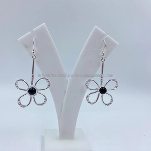 Mejor precio colección hecho a mano Vintage chapado en oro 925 pendientes colgantes de plata esterlina clásica fiesta de boda regalos perfectos para - Product Image 1