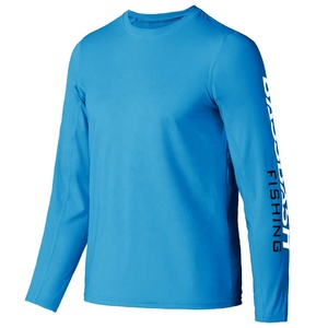 T-shirt poisson à manches courtes Performance chemise de pêche T-shirt de tournoi de pêche à manches longues pour hommes - Product Image 4