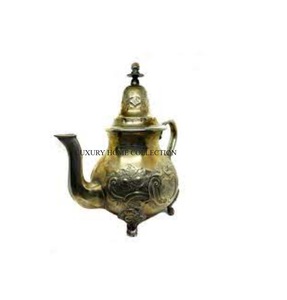 Traditional Style Brass <b>Teapot</b> Perfect for Elegant and Timeless Tea Party <b>Settings</b> Available at Wholesale Price - Product Image 1