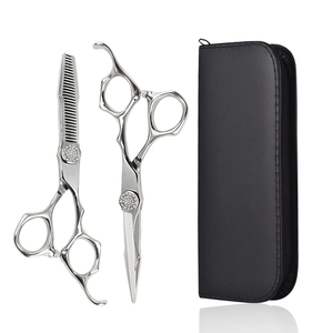 Gran oferta de tijeras para el cabello, tijeras de adelgazamiento profesionales para peluquero, juego de herramientas de tijeras de peluquería, venta al por mayor de acero inoxidable - Product Image 2