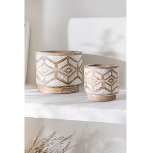 Precio barato jardineras de madera para exteriores e interiores Uso de jardineras para decoración de hogares y hoteles con soporte de madera - Product Image 6