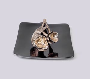 Soporte de servilleta de hojas con brotes, soporte decorativo para servilletas, soporte de pañuelos de mesa, accesorios de mesa de comedor para oficina en casa - Product Image 5