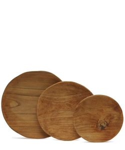 ELEVATE plato de ensalada de madera bandeja para servir caja de pino Tema de amor barco ovalado dulces galletas comida fruta decoración del hogar regalo - Product Image 3