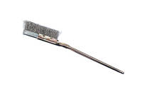 Brosse à gratter en fil d'acier industriel de haute qualité, durable, pour le polissage et le nettoyage agressif des surfaces métalliques dures