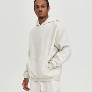 เสื้อกันหนาวมีฮู้ดสำหรับเด็กเสื้อสเวตเชิ้ตมีฮู้ดสำหรับเด็กผ้าฝ้ายสีพื้น - Product Image 3