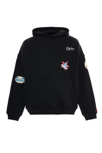 Sweat à capuche pour homme en molleton lourd 380 g/m², 100 % coton biologique, anti-rétrécissement, coupe ample, logo imprimé personnalisé - Product Image 3