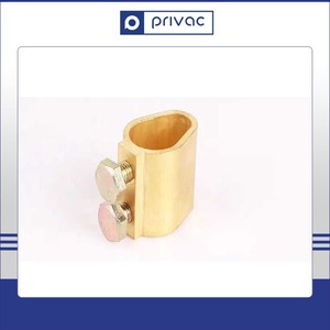 แคลมป์ต่อสายดินทองแดงทนทานต่อการกัดกร่อนที่ดีเยี่ยมตัวหนีบเชื่อมต่อคุณภาพระดับพรีเมี่ยมสำหรับเมตริกโลหะ - Product Image 6