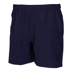 Short de sport moulant à séchage rapide pour hommes Short de course en polyester avec logo personnalisé et motif solide Longueur normale - Product Image 6