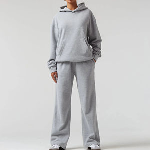 Logo personnalisé pour femmes imprimé 100% coton survêtements d'hiver dernière mode respirant grande taille XXL pantalons de survêtement pour adultes - Product Image 1