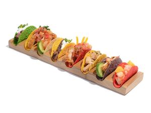 Porte-Tacos en Bois Massif Personnalisé de Luxe de Meilleure Qualité Support à Tacos en Bois Offre Spéciale Personnalisé de Luxe Vaisselle de Table Porte-Tacos - Product Image 5