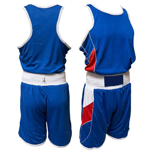 Uniformes de boxe personnalisés à bas quantité minimale de commande Impression par sublimation à séchage rapide Option de maille Ensemble de matériel de boxe confortable - Product Image 2